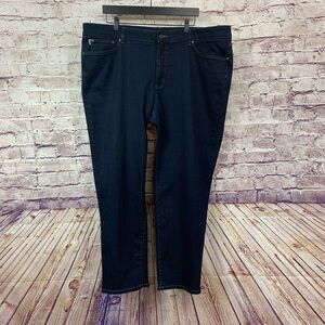 Chaps Dark Wash High Rise Denim Jeans